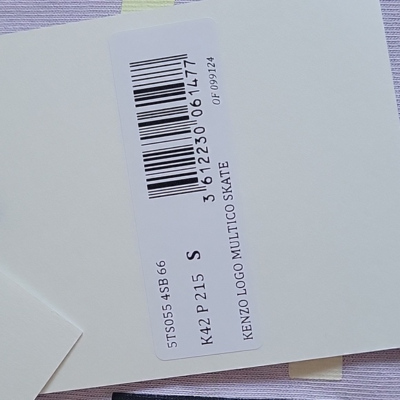 NWT Kenzo Boxy Oversized Lilac T-shirt Size S - Picture 5 of 8